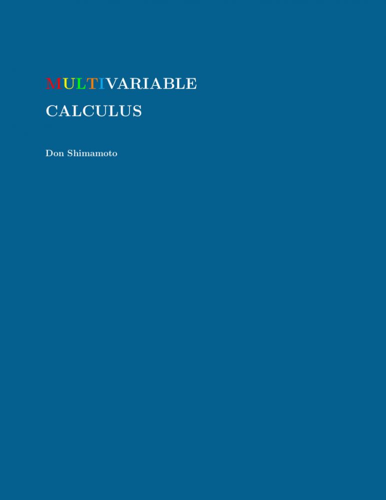 Multivariable Calculus.pdf - Free Download Books