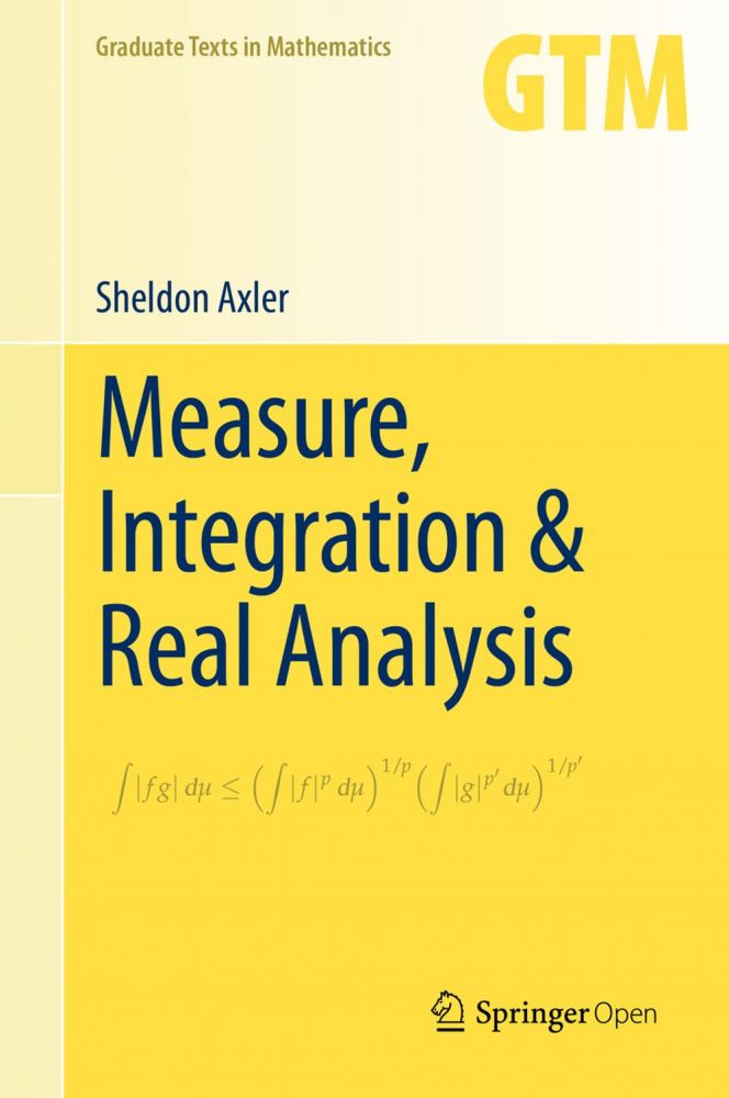 Measure Integration Real Analysis pdf Free Download Books